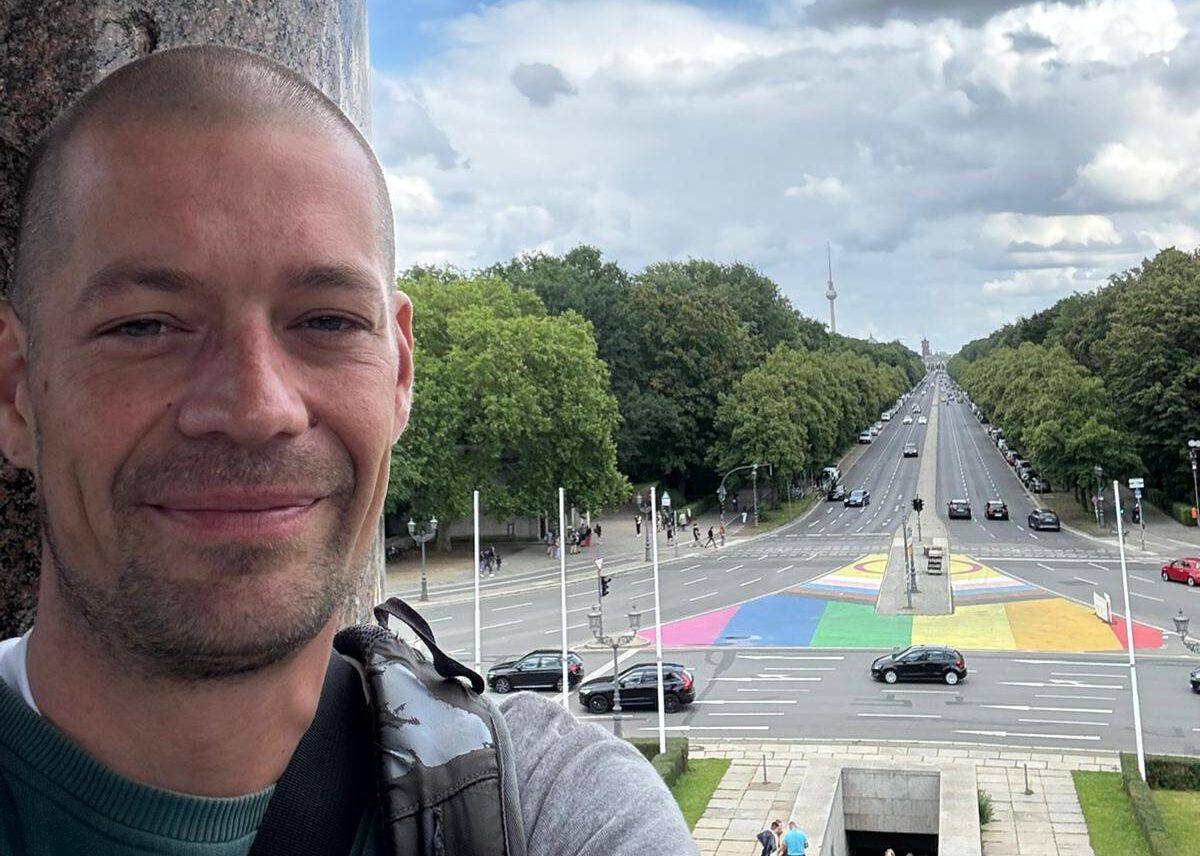 Christian Finke, Physiotherapeut, führt Bewegungs- und Haltungsanalysen bei betrieblichen Gesundheitstagen durch.